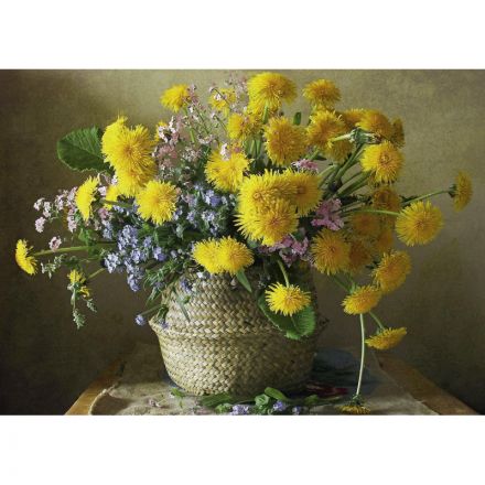 Календарь настенный 3-х блочный 2026 Букеты 340х820мм, 4 постера