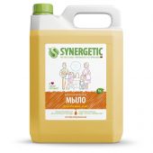 Мыло жидкое Synergetic "Фруктовый микс", канистра, 5л Мыло жидкое Synergetic "Фруктовый микс", канистра, 5л