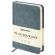 Ежедневник недатированный МАЛЫЙ 100х150 мм А6 BRAUBERG "Status", под кожу, 160 л., серо-голубой, 113369
