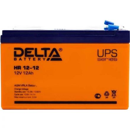 Аккумуляторная батарея Delta HR 12-12 Аккумуляторная батарея Delta HR 12-12