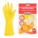 Перчатки МНОГОРАЗОВЫЕ латексные "Для деликатной уборки", размер 9-10, XL (очень большой), вес 32 г, KOMFI, DGL019L