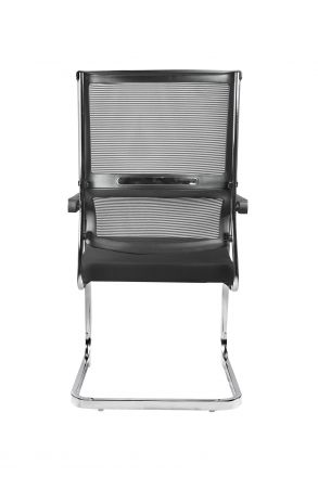 Кресло lone RCH D201 Чёрная сетка на полозьях