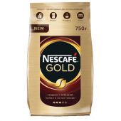 Кофе молотый в растворимом NESCAFE "Gold" 750 г, сублимированный, 12348310