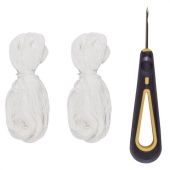 Набор для прошивки документов (шило с ушком, нить 60 м), в блистере, STAFF, 605383 Набор для прошивки документов (шило с ушком, нить 60 м), в блистере, STAFF, 605383