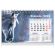 Календарь-домик настольный на гребне, 2026 г., BRAUBERG, 160х110 мм, 6 листов, "Символ года", 117295