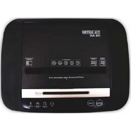Уничтожитель документов Office Kit SA80 2х10,P-5 ур.секр., 80лист, 20л