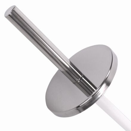 Ершик для унитаза с подставкой, нержавеющая сталь, зеркальный, LAIMA, 601616