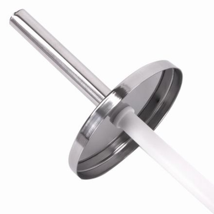 Ершик для унитаза с подставкой, нержавеющая сталь, зеркальный, LAIMA, 601616