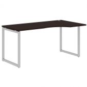 Стол эргономичный XQCET 169(R) Легно темный/Алюминий 1600х900х750