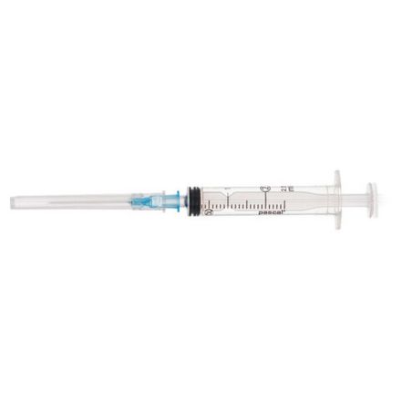 Шприц 3-х компонентный PASCAL, 2 мл, КОМПЛЕКТ 10 шт., в коробке, игла 0,6х30 - 23G, 120205 Шприц 3-х компонентный PASCAL, 2 мл, КОМПЛЕКТ 10 шт., в коробке, игла 0,6х30 - 23G, 120205