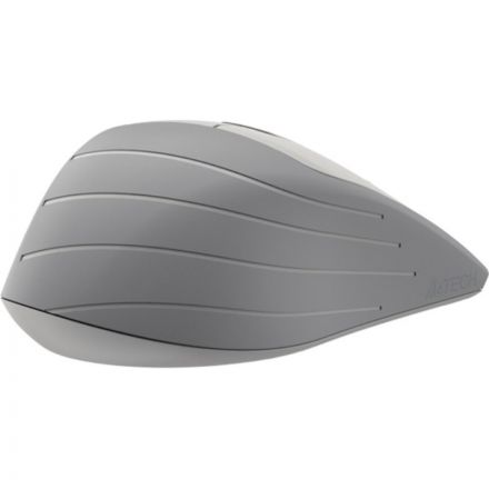 Мышь компьютерная A4 Fstyler FG30, беспроводная, 2000dpi, серый/белый