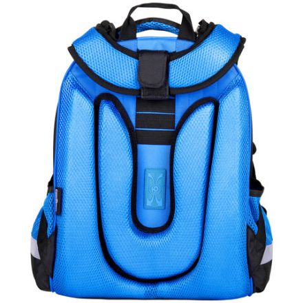 Ранец ЮНЛАНДИЯ EXTRA с дополнительным объемом, 2 отделения, "Soccer ball", 38х29х18 см, 270677