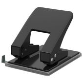 Дырокол металлический ERICH KRAUSE "Quadro", до 40 листов, черный, 4669 Дырокол металлический ERICH KRAUSE "Quadro", до 40 листов, черный, 4669