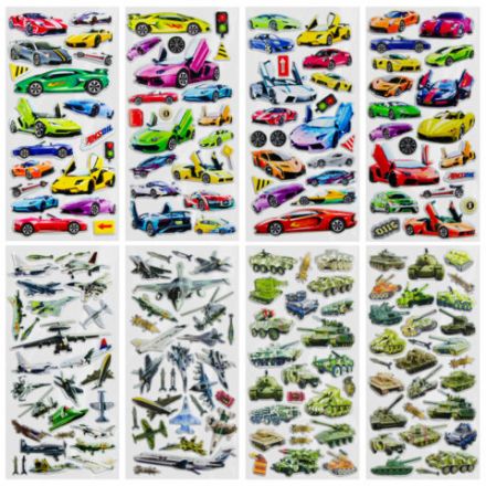 Наклейки зефирные "Для мальчиков", 19х9,5 см, ассорти 8 видов, FUNSTER (ФАНСТЕР), 666090