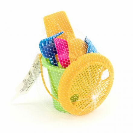 Набор для игр в песке: ведерко с ситом, совочек, грабельки, 3 формочки "Морские", НОРДПЛАСТ, 95 Набор для игр в песке: ведерко с ситом, совочек, грабельки, 3 формочки "Морские", НОРДПЛАСТ, 95