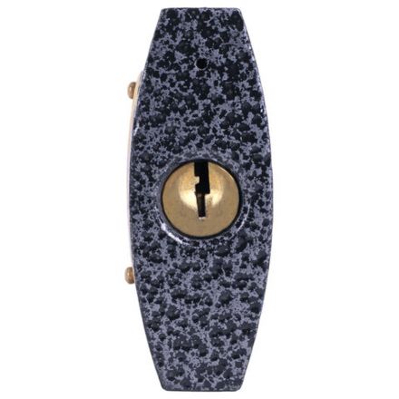 Замок навесной чугунный "Влагонепроницаемый", ширина 63 мм, полимерное покрытие, английский, 3 ключа, RABBITEX (РАББИТЕКС), 671298