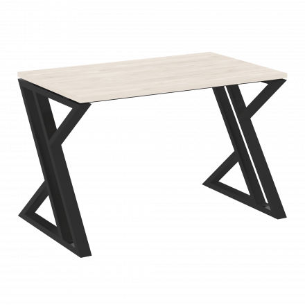 Loft Стол рабочий VR.L-SRZ-2.7 Денвер светлый/Чёрный металл 1180*720*750 Loft Стол рабочий VR.L-SRZ-2.7 Денвер светлый/Чёрный металл 1180*720*750