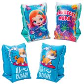Нарукавники надувные для плавания, 32х17 см, от 6 лет, АССОРТИ, 2 вида, PLAYMARKET