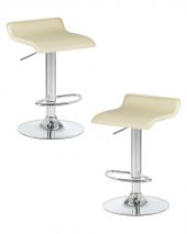 Набор 2 шт Стул барный DOBRIN TOMMY, кремовый
