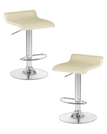 Набор 2 шт Стул барный DOBRIN TOMMY, кремовый