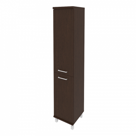 First Шкаф высокий узкий правый KSU-1.3 (R) Венге 401*432*2060
