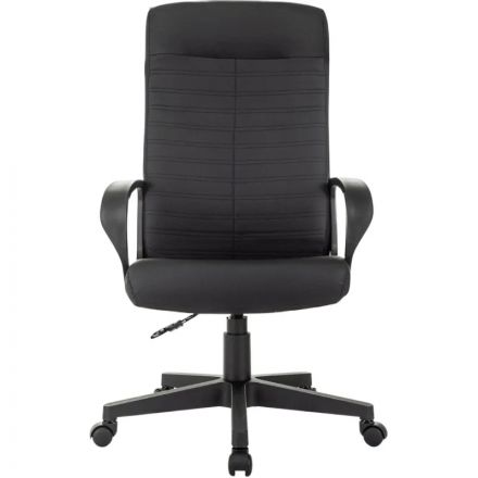 Кресло VB_EChair 659LT PU черный эко.кожа крестов. пластик Кресло VB_EChair 659LT PU черный эко.кожа крестов. пластик