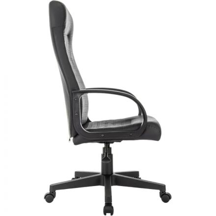 Кресло VB_EChair 659LT PU черный эко.кожа крестов. пластик Кресло VB_EChair 659LT PU черный эко.кожа крестов. пластик