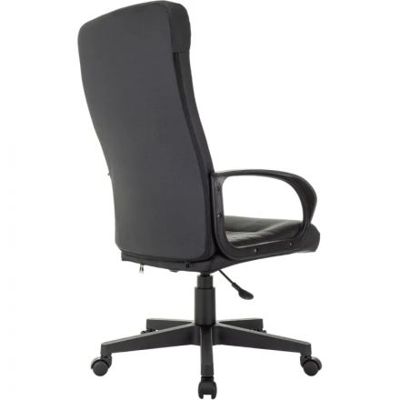 Кресло VB_EChair 659LT PU черный эко.кожа крестов. пластик Кресло VB_EChair 659LT PU черный эко.кожа крестов. пластик