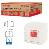Бумага туалетная листовая 250 шт., LAIMA (Система T3) PREMIUM, 2-слойная, белая, 21х11 см, КОМПЛЕКТ 30 пачек, 112515 Бумага туалетная листовая 250 шт., LAIMA (Система T3) PREMIUM, 2-слойная, белая, 21х11 см, КОМПЛЕКТ 30 пачек, 112515