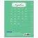 Тетрадь 18 л. BRAUBERG ЭКО "5-КА", линия, обложка картон 170 г/м2, ЗЕЛЕНАЯ, 402989 Тетрадь 18 л. BRAUBERG ЭКО "5-КА", линия, обложка картон 170 г/м2, ЗЕЛЕНАЯ, 402989