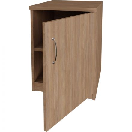 Тумба прикроватная WELL 595х400х445мм Дуб Урбан Янтарный К006PW