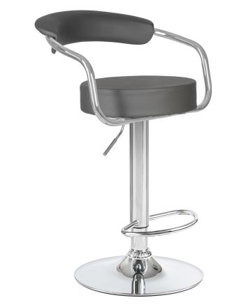 Стул барный DOBRIN MARTA, серый Стул барный DOBRIN MARTA, серый