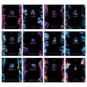 Тетради предметные, КОМПЛЕКТ 12 ПРЕДМЕТОВ, 48 л., глянцевый УФ-лак, BRAUBERG, "BLUR", 404836 Тетради предметные, КОМПЛЕКТ 12 ПРЕДМЕТОВ, 48 л., глянцевый УФ-лак, BRAUBERG, "BLUR", 404836