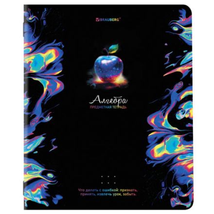 Тетради предметные, КОМПЛЕКТ 12 ПРЕДМЕТОВ, 48 л., глянцевый УФ-лак, BRAUBERG, "BLUR", 404836