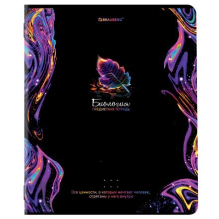 Тетради предметные, КОМПЛЕКТ 12 ПРЕДМЕТОВ, 48 л., глянцевый УФ-лак, BRAUBERG, "BLUR", 404836
