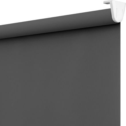 Рулонная штора Комус Мебель Sky W2237 V19, 90х160 графит