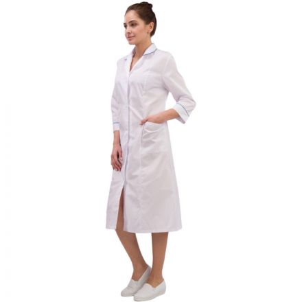 Халат для медицинского персонала м02-ХЛ женский (р.48-50) 170-176