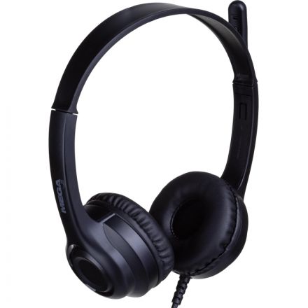 Гарнитура  HWH003 проводные с микрофоном USB 2.0/регулятор/2м