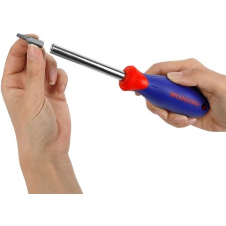 Набор инструментов 63пред.(метр.и дюймовый инструмент 3/8+1/4), WP202566 Набор инструментов 63пред.(метр.и дюймовый инструмент 3/8+1/4), WP202566