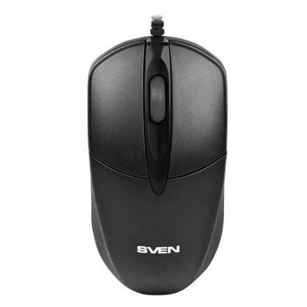 Мышь проводная SVEN RX-112, USB, 2 кнопки+1 колесо-кнопка, оптическая, черная, SV-03200112UB Мышь проводная SVEN RX-112, USB, 2 кнопки+1 колесо-кнопка, оптическая, черная, SV-03200112UB