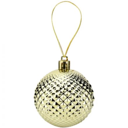 Набор игрушек золотых новогодних, 6 см Снеговик, 12 шт. НУ-4408 Набор игрушек золотых новогодних, 6 см Снеговик, 12 шт. НУ-4408