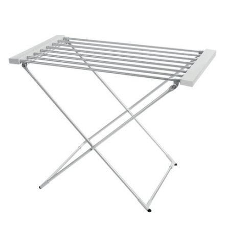 Сушилка для белья электрическая, напольная, раскладная, алюминиевая, нагрев 60 °С, LAIMA HOME, 700977