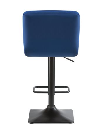 Стул барный DOBRIN DOMINIC, синий велюр (MJ9-117)
