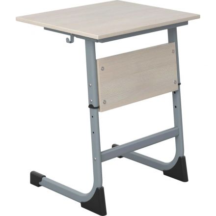 Парта MET_Стол ученический Комус Мебель Школа 2.0,1-м.3-5 р.г.шамони св/сер Парта MET_Стол ученический Комус Мебель Школа 2.0,1-м.3-5 р.г.шамони св/сер