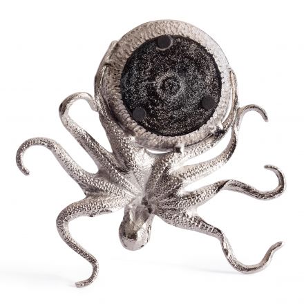 Монетница Secret De Maison OCTOPUS2 ( mod. 9612 ) алюминиевый сплав, 30,5x31x6,5 см, никель/nickel