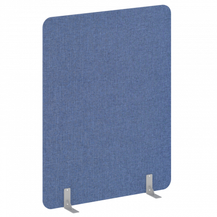 R-line soft Перегородки на металлических опорах на фетровых подпятниках AP.F-140-180 Romeo 11/Серый металл 1400*18*1800