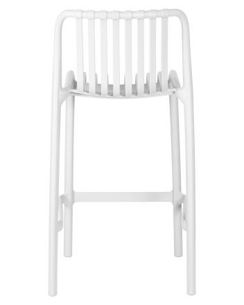 Стул полубарный DOBRIN CHLOE, белый (W-02) Стул полубарный DOBRIN CHLOE, белый (W-02)