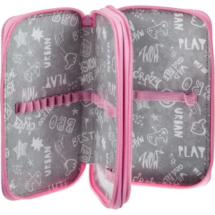 Пенал Комус Класс Corgi time 2 отд.,ламинат, софт тач, 190x110 мм, ПКК 11-6