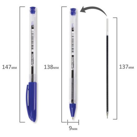 Ручки шариковые масляные BRAUBERG, НАБОР 4 шт., АССОРТИ, "Rite-Oil", узел 0,7 мм, линия письма 0,35 мм, 142150