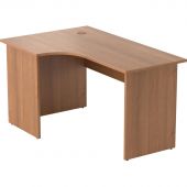 Стол эргономичный Easy One 22/22 левый (1400x900x740 мм) орех new
